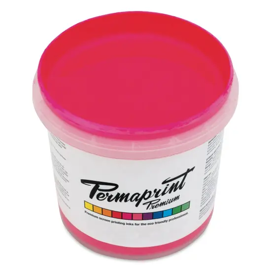 Permaprint Premium Screen Ink - Glow Magenta, 1 L {1}