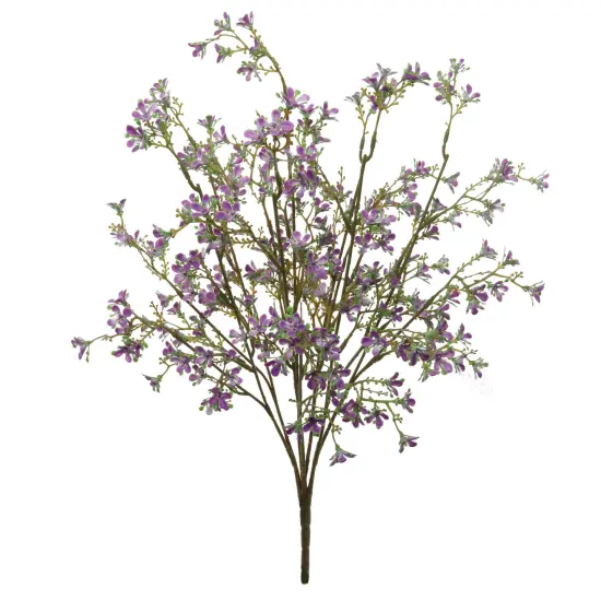 12-Pack: 22" Mini Lavender Flower Bush with 14 Sprays, Floral Home by Artificial Flowers {1}