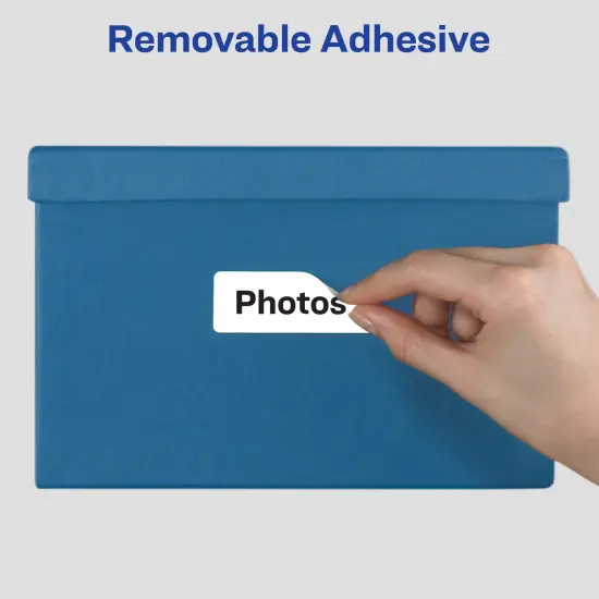 Avery Multi-Use Removable Labels, 1" x 3", Print or Write ID Labels, White, 3-Pack, 750 Labels Total (35436) {3}