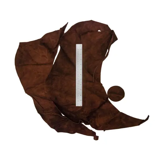 Realeather(R) Crafts Suede Trim Scrap Bag 8oz-Assorted {5}