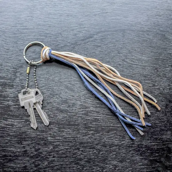 Realeather(R) Crafts Split Key Rings 1.25" 10/Pkg-Nickel {3}