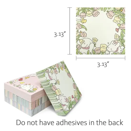 Wrapables Spring Garden Memo Note Pads (Set of 4) {2}