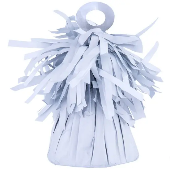 White Foil Balloon Weight, 1ct {1}