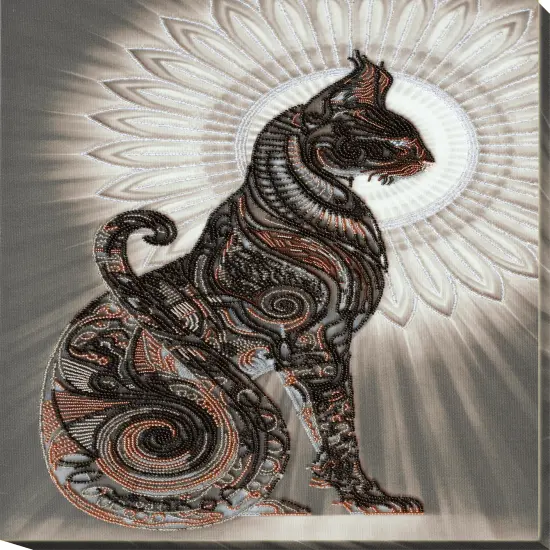 Bead Embroidery Kit - Bast in the night {1}