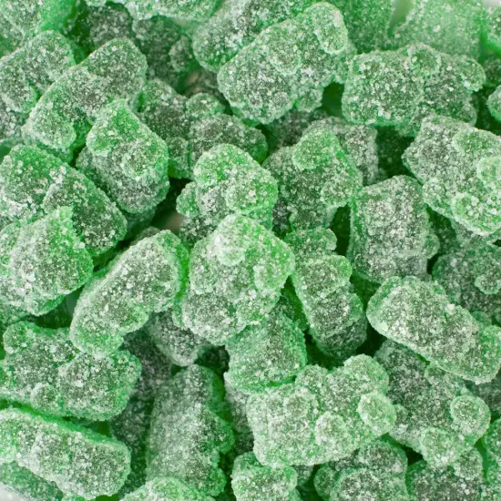 12 Pcs St. Patrick's Day Candy Party Favors Green Gummi Bears Goodie Bags with Stickers {3}