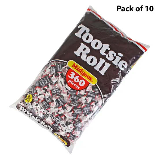 Tootsie Rolls Candy - A Tasty Treat | Individually wrapped-360 pieces per unit | Raheev&reg; {1}