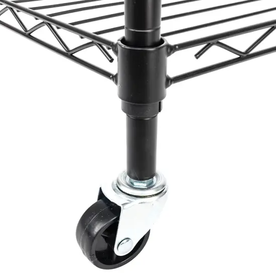 Closet Organizer Garment Rack Clothes Hanger Home Shelf Heavy Duty Furniture Garment Racks RT {5}