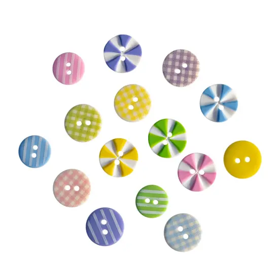 Buttons Galore and More Craft & Sewing Buttons - Spring Carnival - 45 Buttons {1}