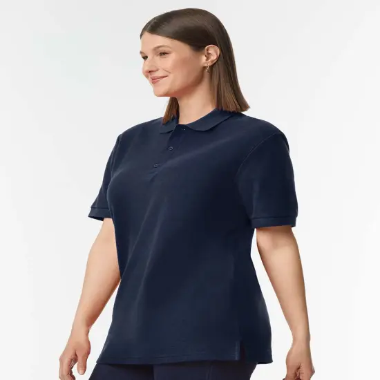 Gildan&reg; Hammer Pique Polo Short Sleeve T-Shirt Royal {6}