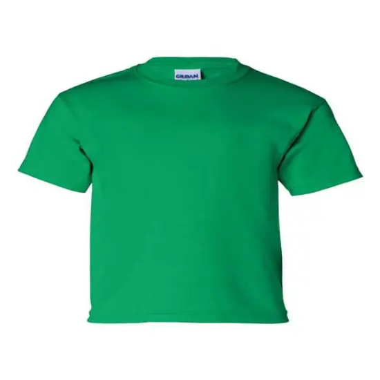 Gildan&reg; Ultra Cotton Youth Crewneck Short Sleeve T-Shirt Irish green {1}