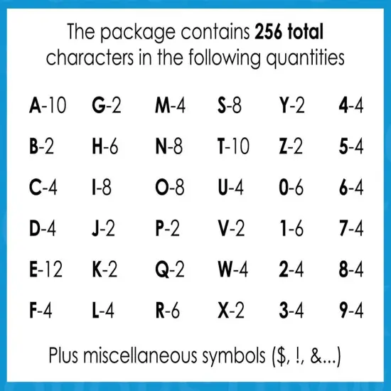 Creative Start Vinyl Repositionable Self-Adhesive Letters, 1", Helvetica Font, Black, 48 count {2}