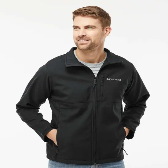 Columbia&reg; Ascender Softshell Jacket For Adult Black {1}