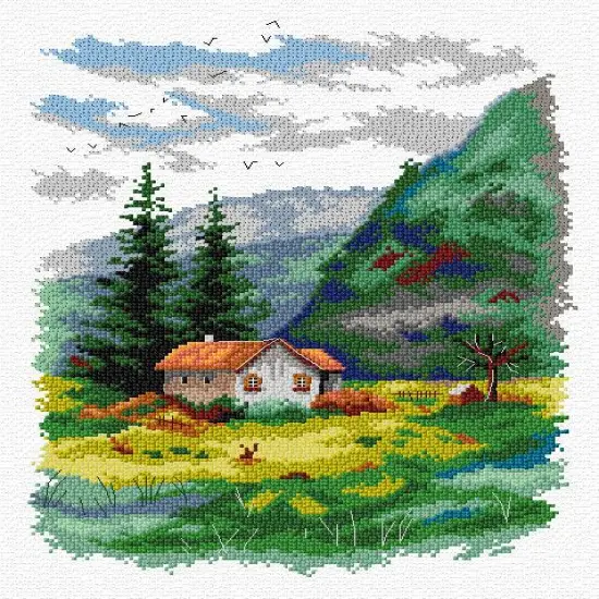 Landscape 136CS Counted Cross-Stitch Kit {3}