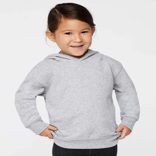 Rabbit Skins&reg; Toddler Pullover Fleece Long sleeve Hoodie - 3326 Heather {1}