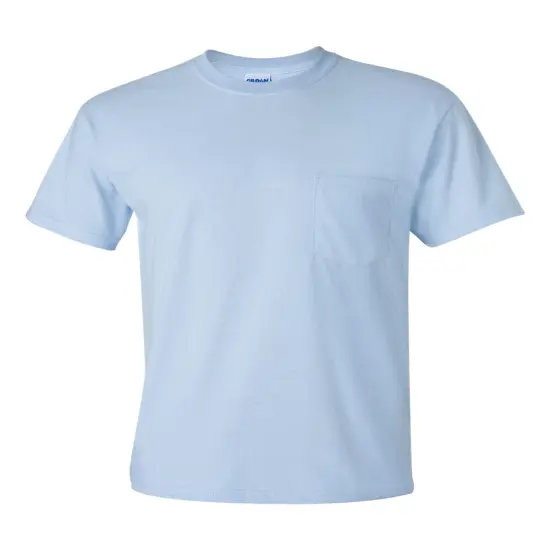 Gildan&reg; Ultra Cotton Crewneck Short Sleeve Pocket Tee - 2300 Light blue {1}