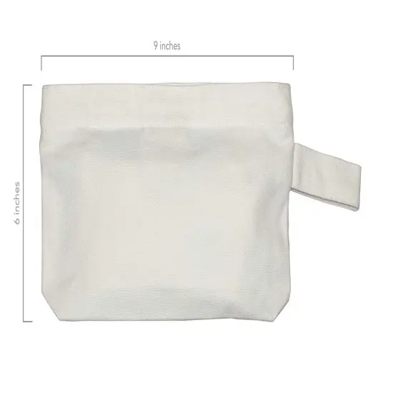 Canvas Zipper Pouch {5}