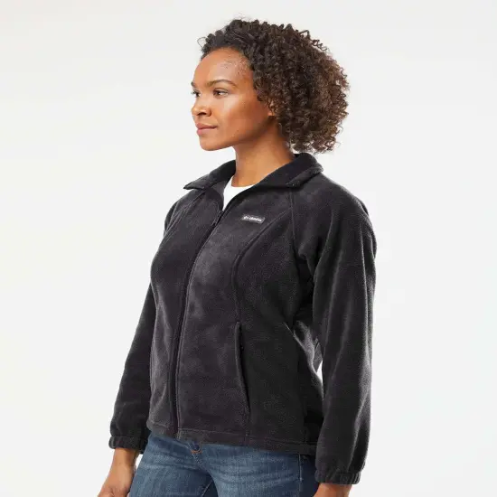 Columbia&reg; Women&rsquo;s Benton Springs Fleece Full-Zip Jacket Charcoal heather {4}
