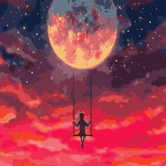 Painting by Numbers kit Space swing KHO5045 {2}