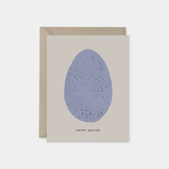 Speckled Egg Easter Card {1}