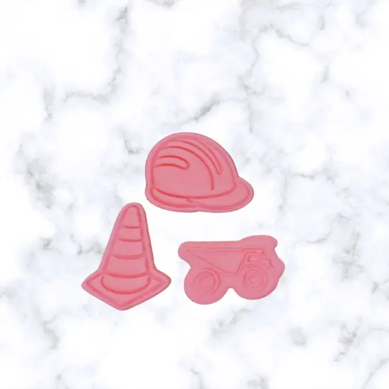 Construction Fondant / Cookie Cutter & stamp Set {2}