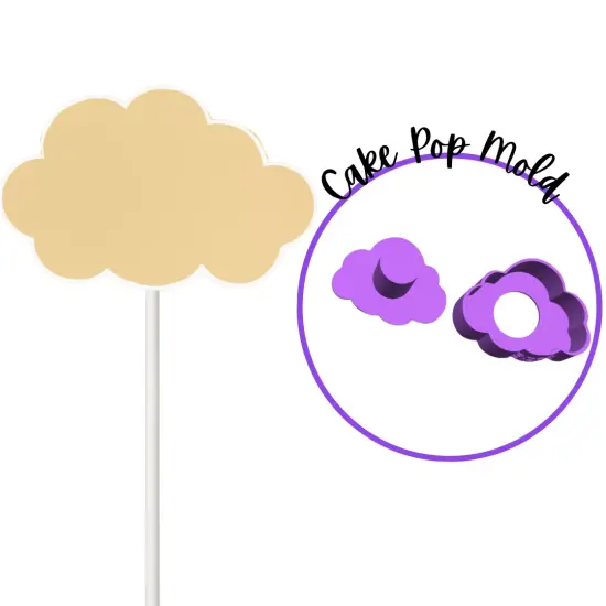 Cloud Cake Pop Mold {1}