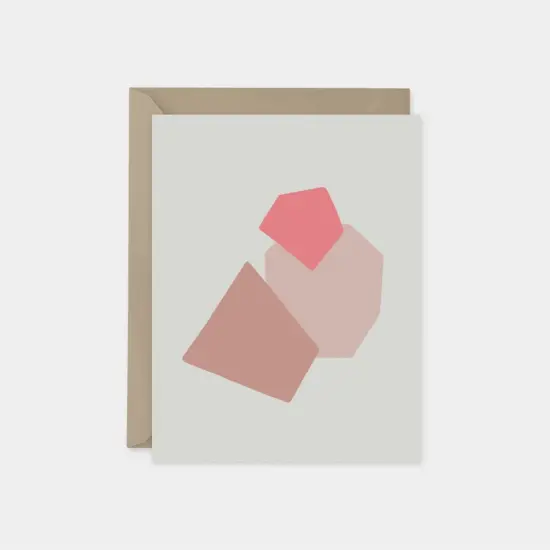 Colorful Cut Out Paper Collage Cards VI {1}