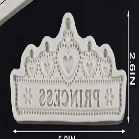 GemPrincess Crown Silicone Mold {4}