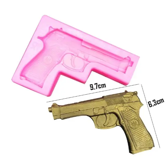 Gun Silicone Mold, Guns Silicone Mold Bundle {5}