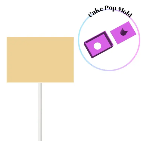 Rectangle Cake Pop Mold {1}