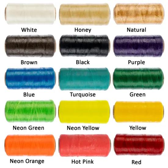 Gudebrod 70lb. 5-Ply Artificial Sinew Thread, 150yd. | Made in USA Brown {3}