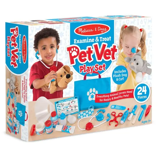 Examine & Treat Pet Vet Play Set {1}