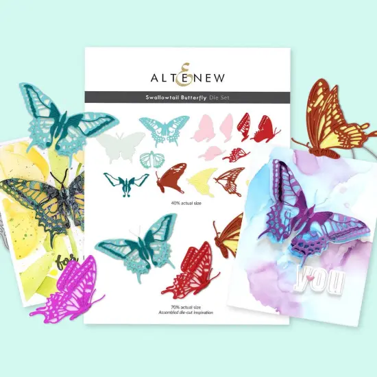 Swallowtail Butterfly Die Set {4}