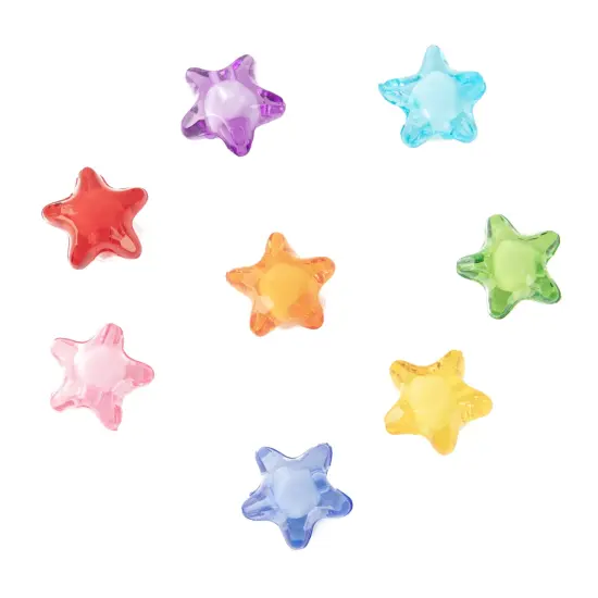 CousinDIY Bead Mix 280/Pkg-Pastel Stars {5}