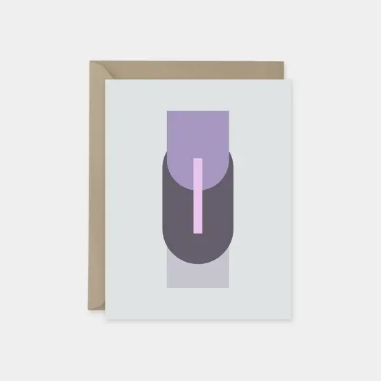 Geo Deco Card III {1}