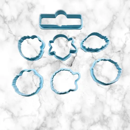 Street Monsters Cookie Cutter & Stamps {3}