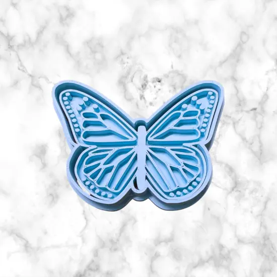 Butterfly Cookie cutter and Stamps {3}