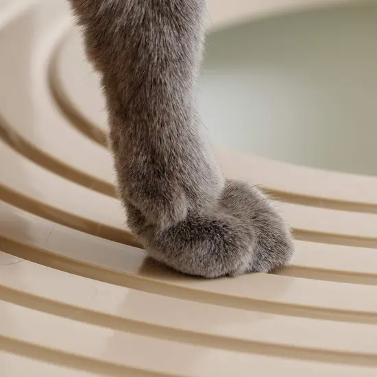 IRIS USA Top Entry Cat Litter Box Litter Particle Catching Cover and Privacy Walls with Scoop, Cat Pan {5}