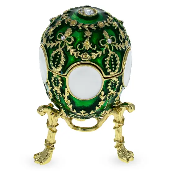 1908 Alexander Palace Royal Imperial Easter Egg 2.68 Inches {3}