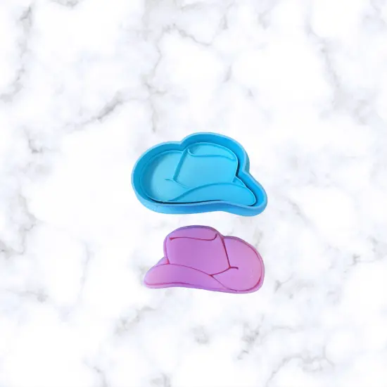 Cowboy Boot and Hat cookie cutter set {4}