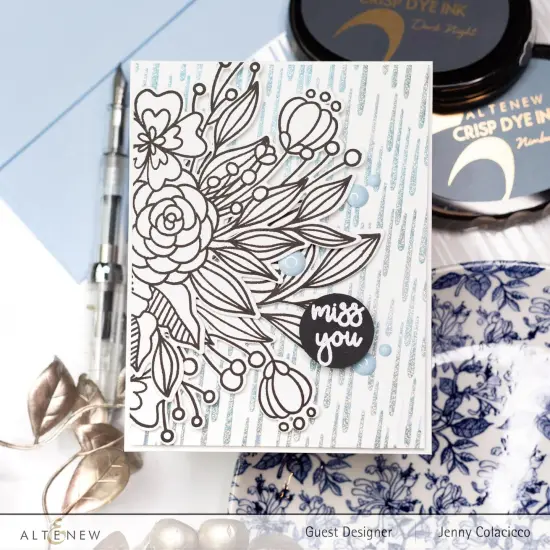 Thunderstorm Stencil {3}