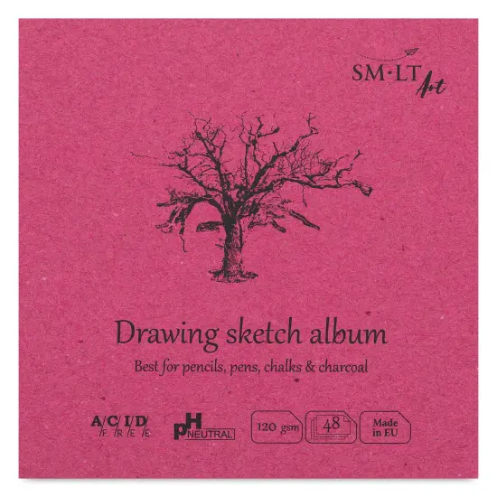 SMLT Art Layflat Drawing Pad - 5-1/2" x 5-1/2", 48 Sheets {1}