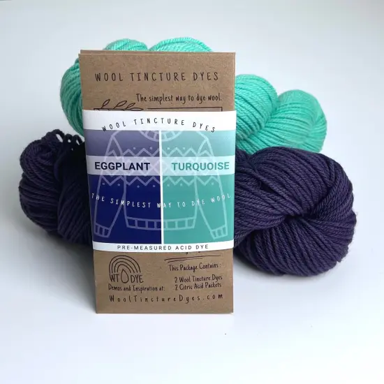 Wool Tincture Dye Color Pack Pairings Moss-bark {6}