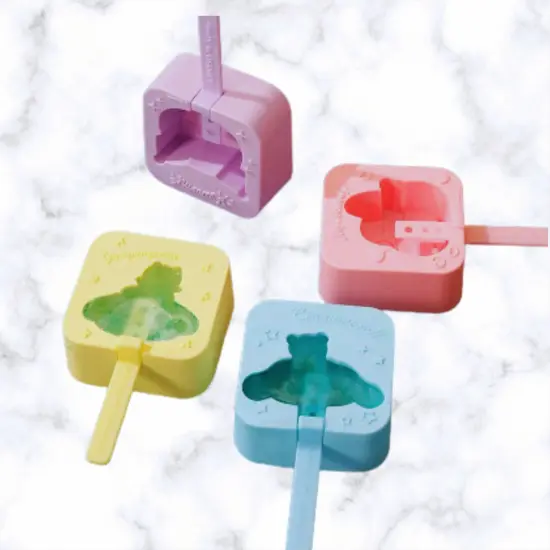 Kitty & Friends Popsicle Silicone Mold SET OF 4 {2}
