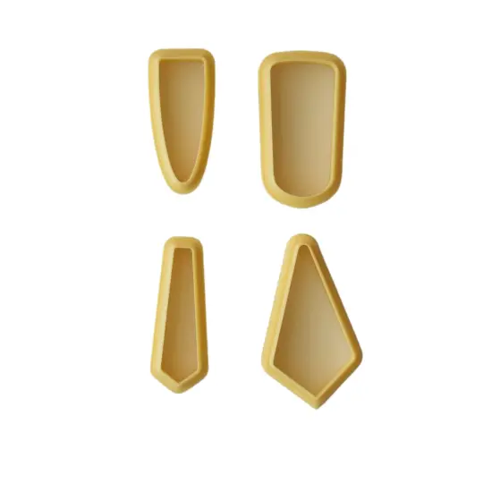 Abstract Shape Clay Cutter Set by Hello Cutters {1}