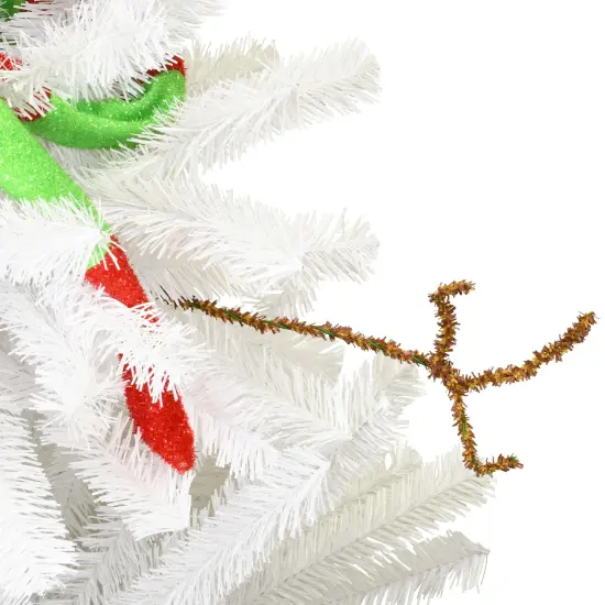 Tree Buddees Cute Snowman Christmas Tree - 5 Foot Tall - Accessories Included {3}