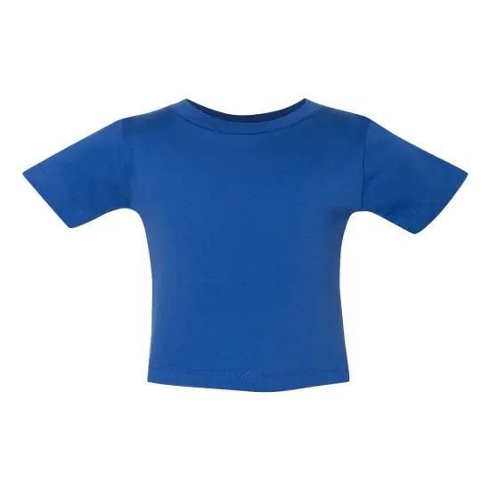BELLA + CANVAS&reg; Infant Jersey Tee Crewneck Short Sleeve T-Shirt True Royal {1}