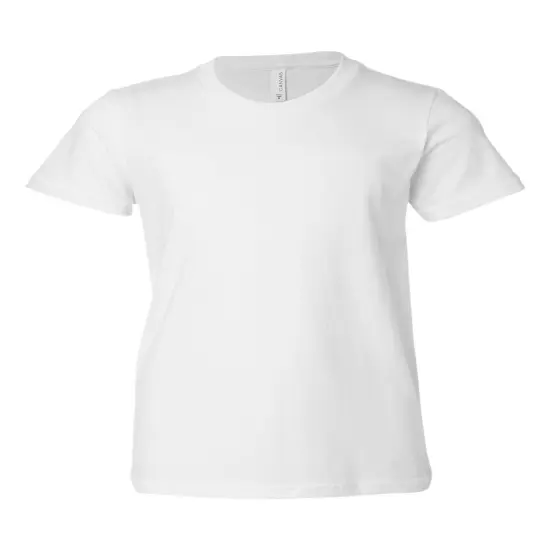 BELLA + CANVAS&reg; Youth Jersey Tee - 3001Y White {1}