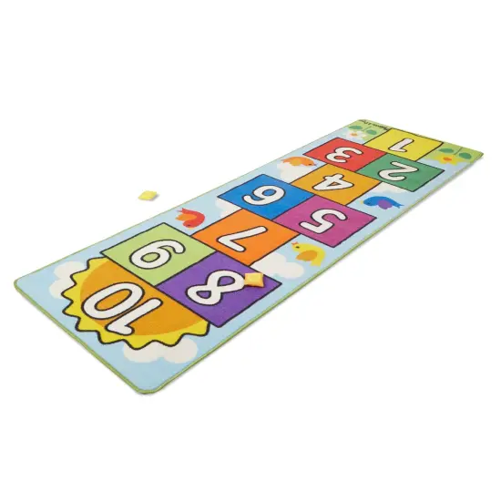 Hop & Count Hopscotch Rug {1}