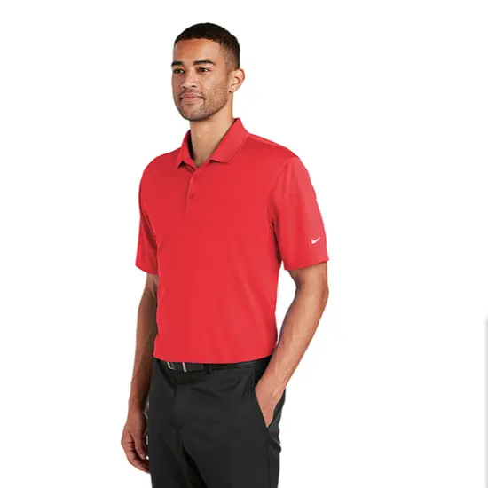 Nike&reg; Dry Essential Solid Polo Black {4}