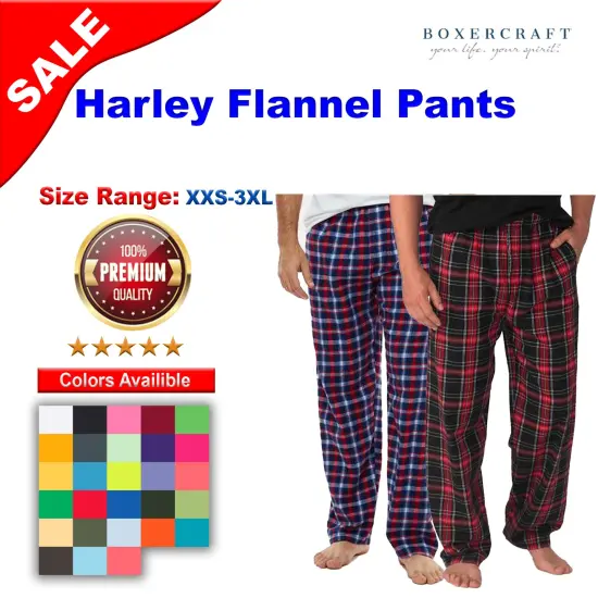 Boxercraft&reg; Harley Flannel Pants Oxford red tomboy {2}
